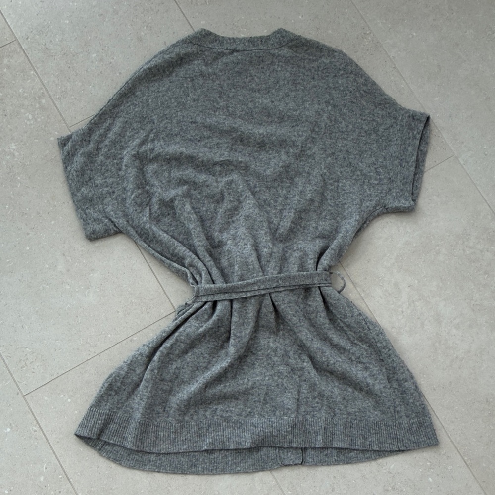 BCBGMaxAzria Gray Knit Robe - Picture 4 of 4